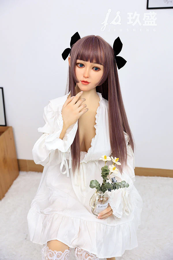 150cm/4ft11 D-cup Medium Breast Silicone Head Sex Doll -#8_Shirley - Image 2