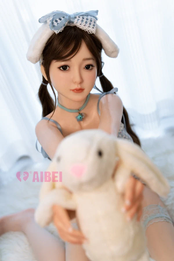151cm/4ft11 D-Cup Cute Silicone Sex Doll #AB2 Yui White - Image 6