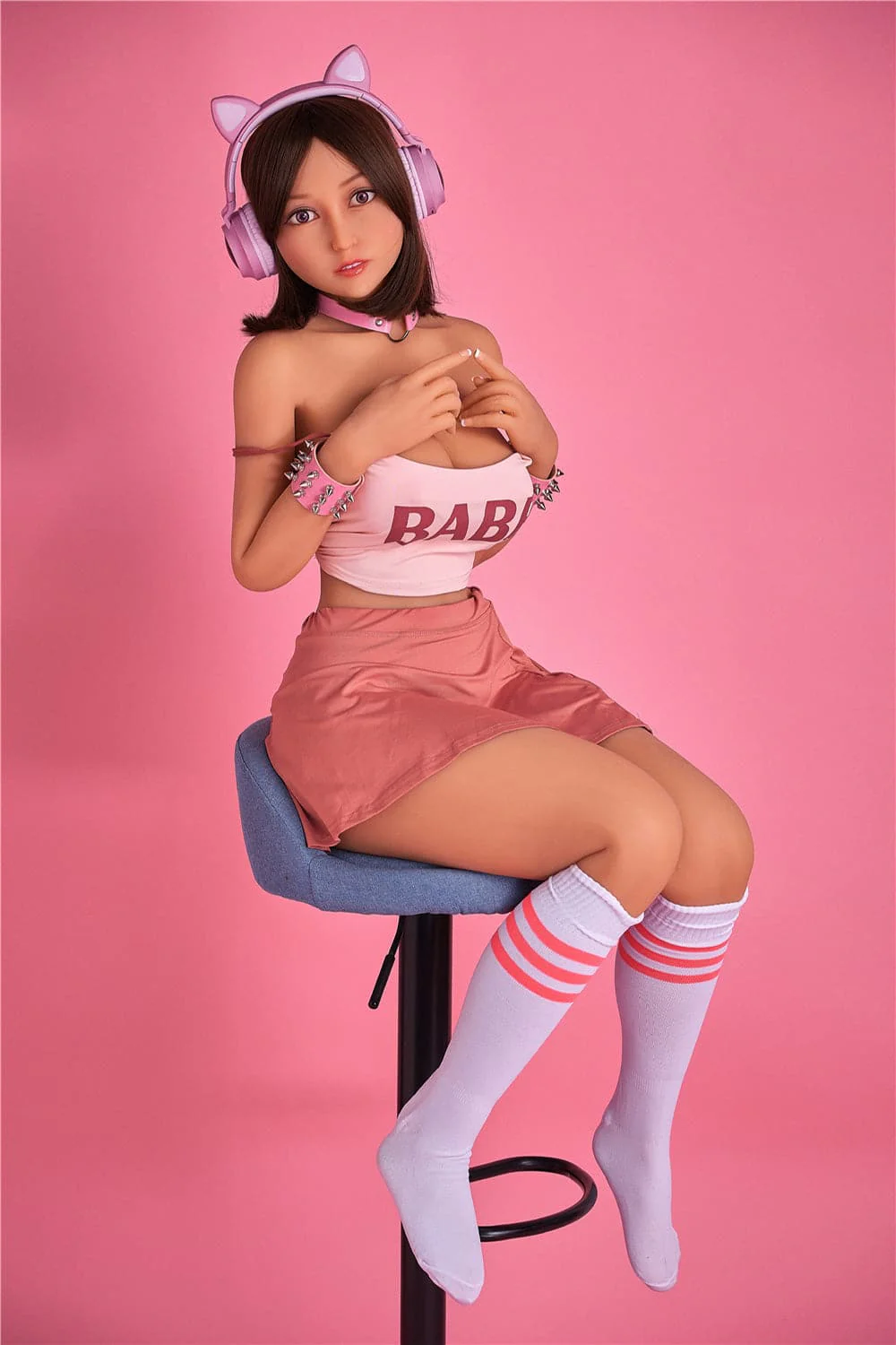 EU In Stock-153cm/5ft E-Cup Cute Sex Doll with #70 Head - Miyin - Image 7