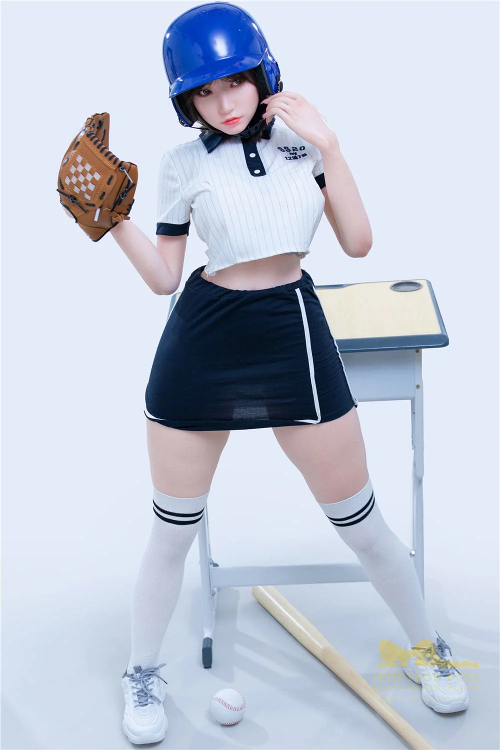 153cm/5ft F-Cup Big Breast Japanese Baseball Silicone Sex Doll - Image 15