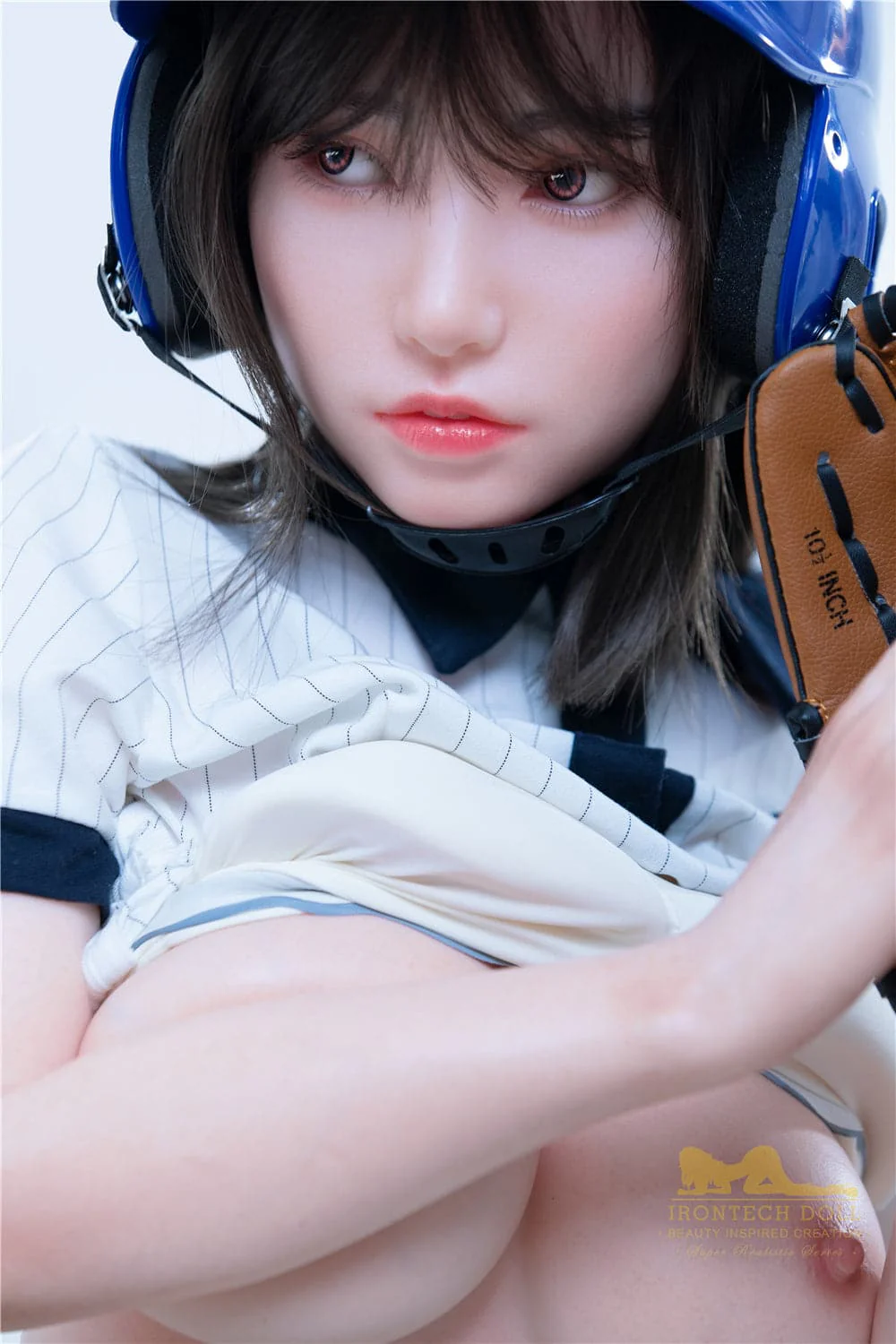 153cm/5ft F-Cup Big Breast Japanese Baseball Silicone Sex Doll - Image 2