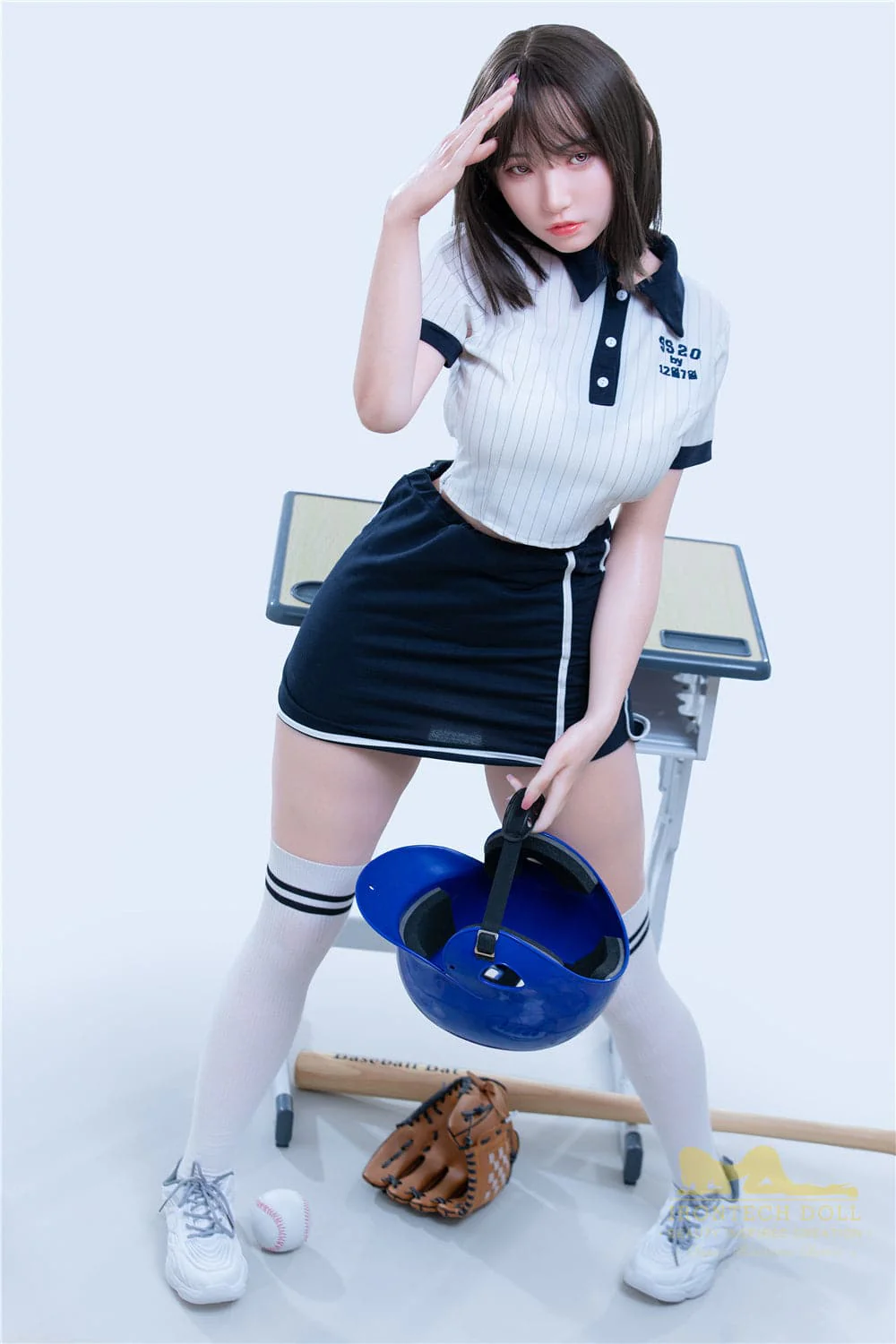 153cm/5ft F-Cup Big Breast Japanese Baseball Silicone Sex Doll - Image 22