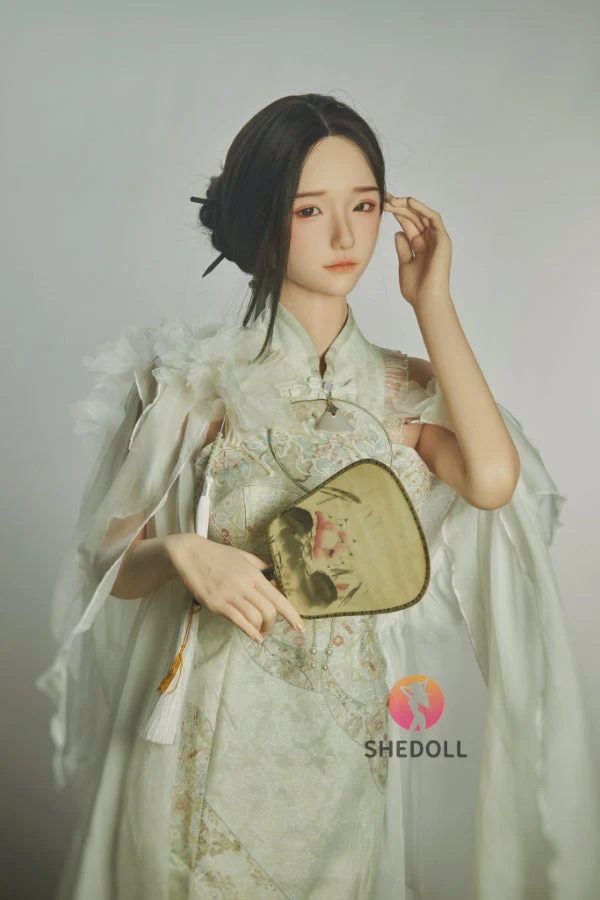 158cm/5ft C-cup Silicone Head Sex Doll - Chulin - Image 4