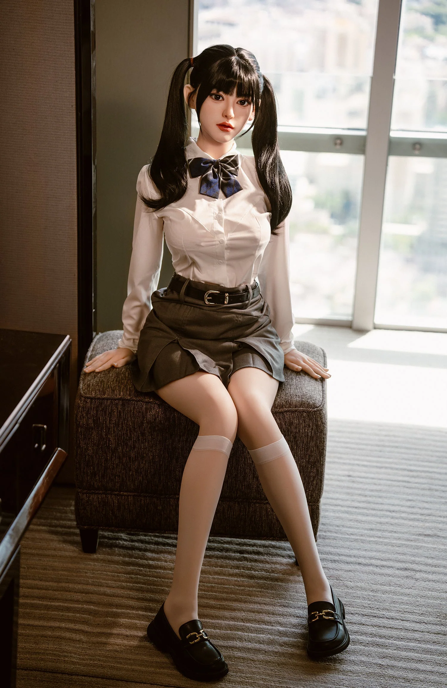160cm/5ft3 C-cup Cute Silicone Head Sex Doll – #290 - Image 7