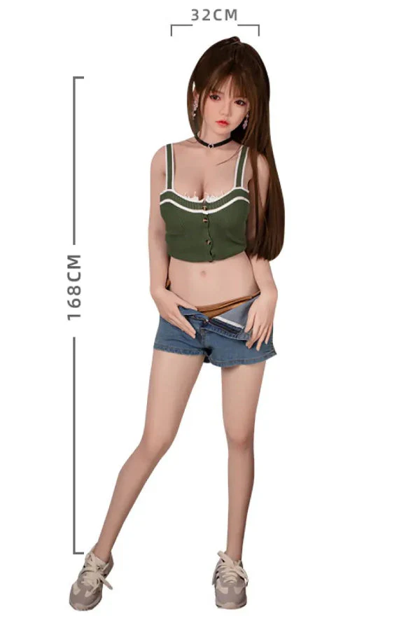 160cm/5ft3 D-cup Silicone Head Sex Doll -  A25 - Image 6