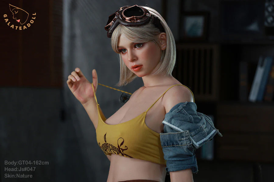 162cm/5ft4 E-cup Real Skin Texture Silicone Sex Doll – JS047 Nature - Image 10