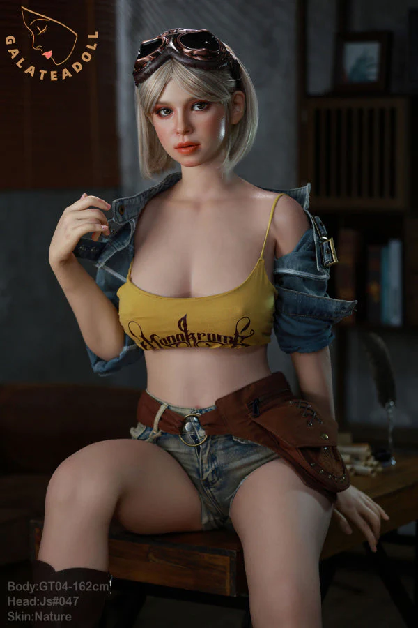 162cm/5ft4 E-cup Real Skin Texture Silicone Sex Doll – JS047 Nature - Image 8