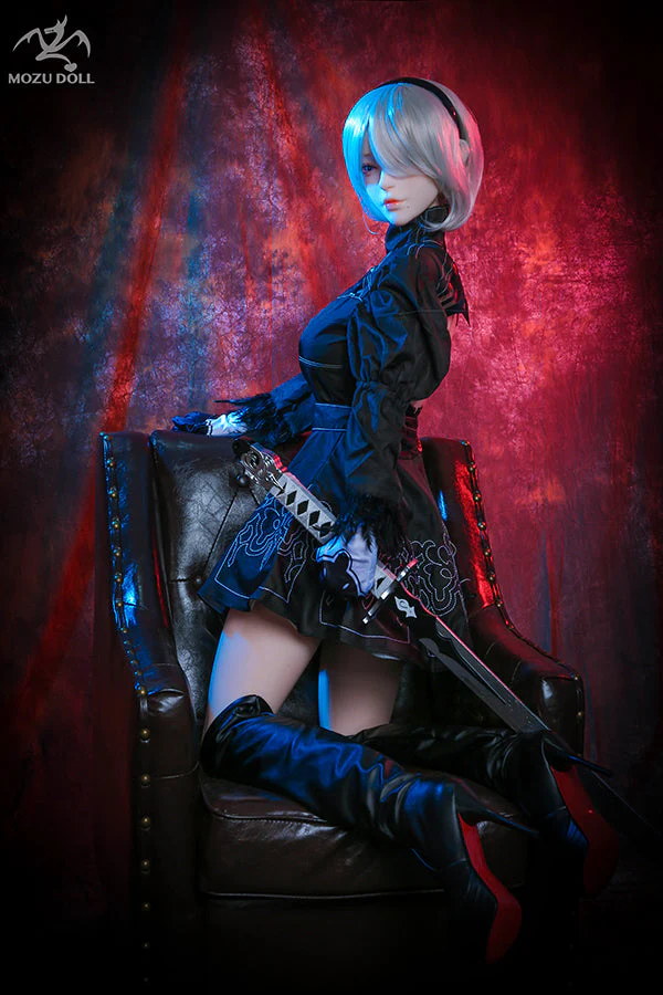 163cm/5ft4 H-Cup Anime Automata Sex Doll - 2B - Image 6