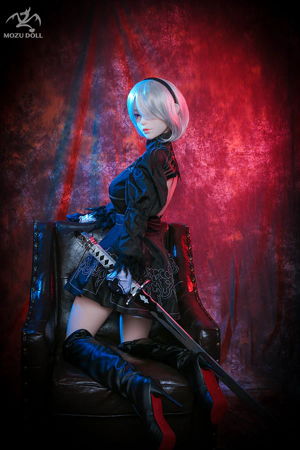 163cm/5ft4 H-Cup Anime Automata Sex Doll - 2B - Image 8