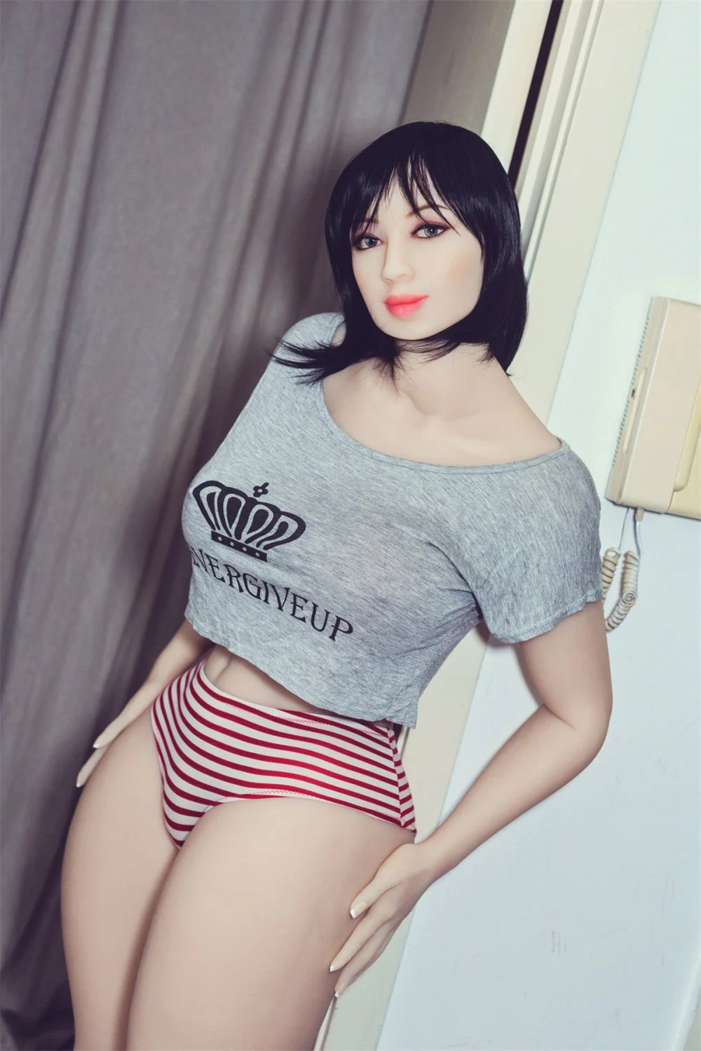 163cm/5ft4 H-Cup Super Realistic Big Booty TPE Sex Doll with #184 Head - Image 14