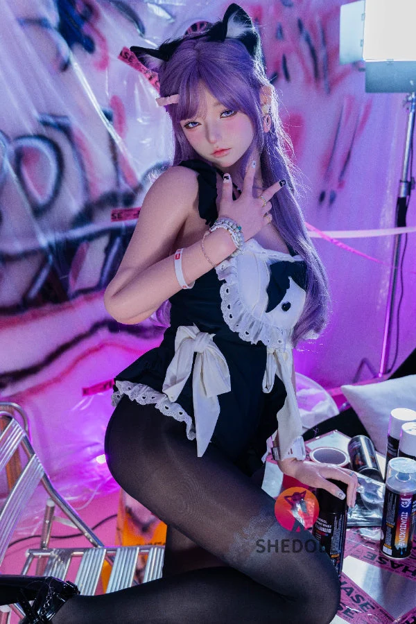168cm/5ft8 D-cup Silicone Sex Doll - Jiangxiaowan - Image 23