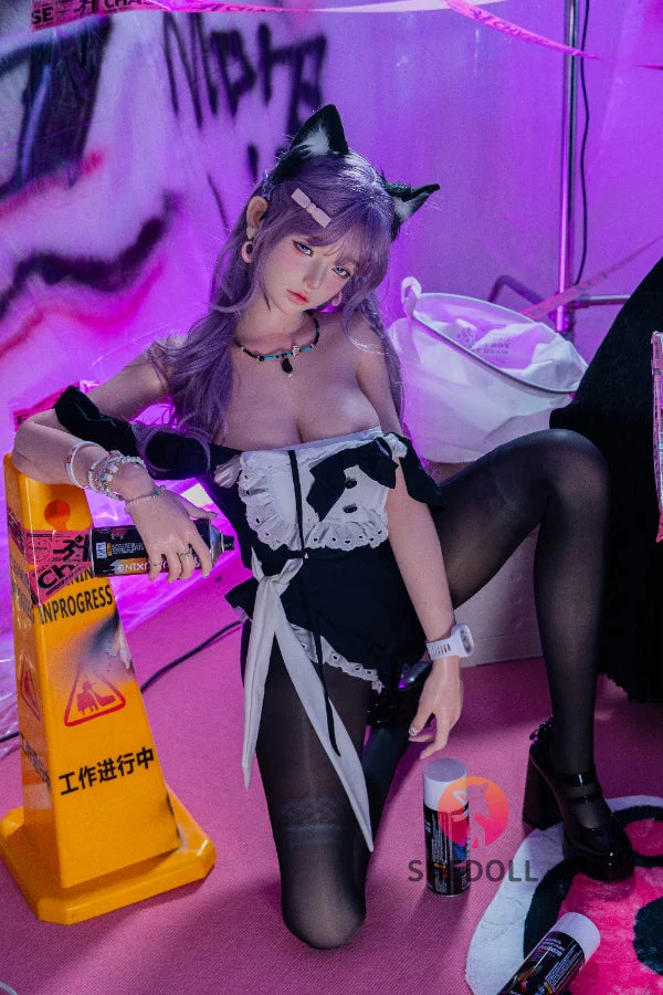 168cm/5ft8 D-cup Silicone Sex Doll - Jiangxiaowan - Image 31