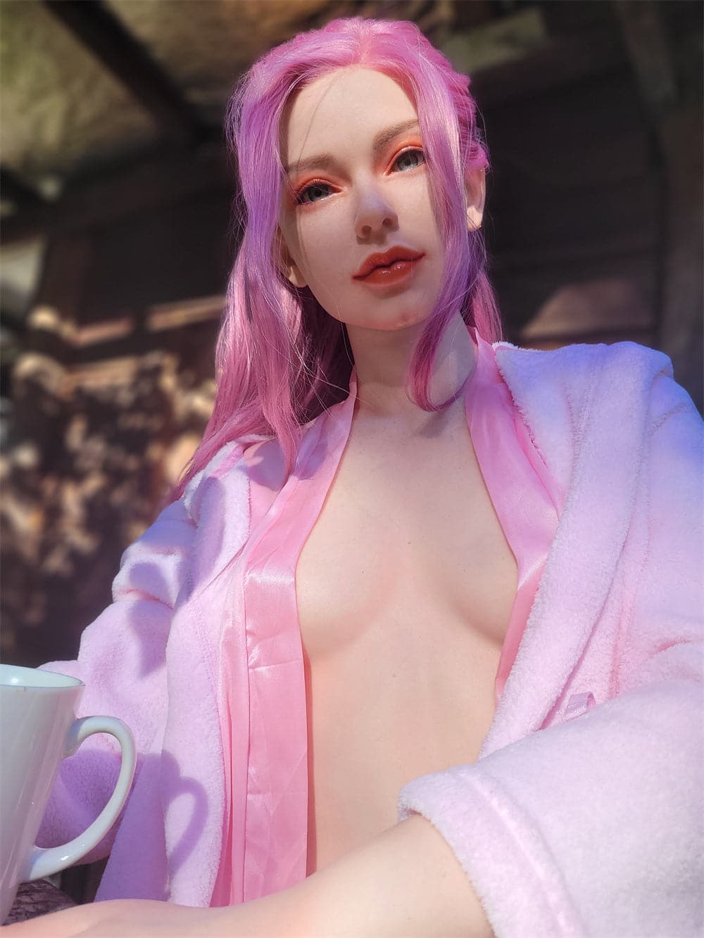 171cm/5ft7 A-cup Silicone Head Sex Doll – Queen - Image 16