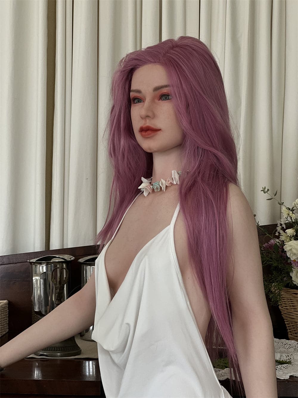 171cm/5ft7 A-cup Silicone Head Sex Doll – Queen - Image 18