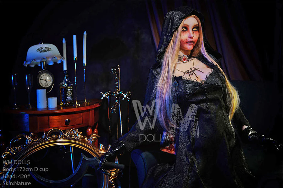 172cm/5ft8 D-cup Vampire Dimitrescu TPE Sex Doll with #420 Head - Image 19