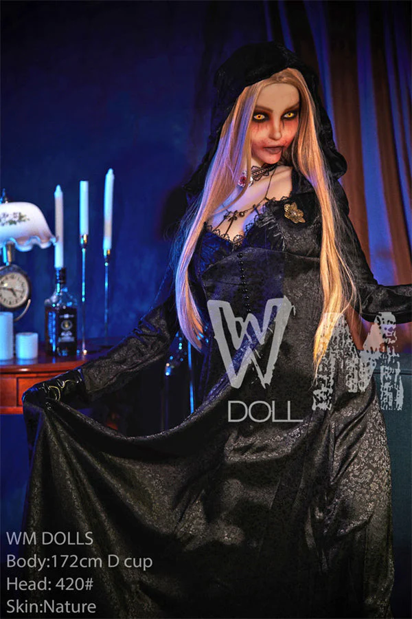 172cm/5ft8 D-cup Vampire Dimitrescu TPE Sex Doll with #420 Head - Image 2