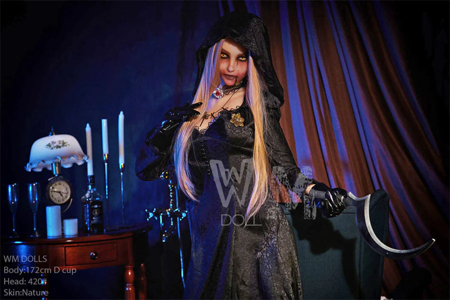 172cm/5ft8 D-cup Vampire Dimitrescu TPE Sex Doll with #420 Head - Image 20