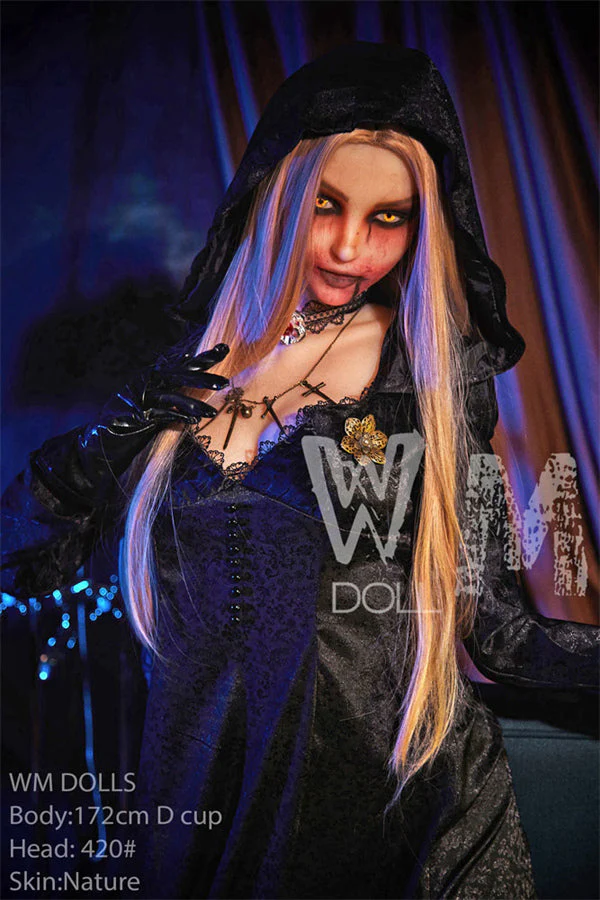 172cm/5ft8 D-cup Vampire Dimitrescu TPE Sex Doll with #420 Head - Image 4