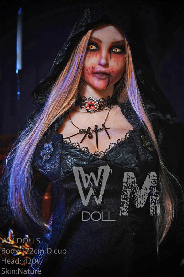 172cm/5ft8 D-cup Vampire Dimitrescu TPE Sex Doll with #420 Head - Image 5