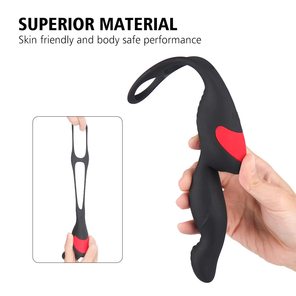 3 in 1 Remote Controlled Vibrating Prostate Massager - Image 4