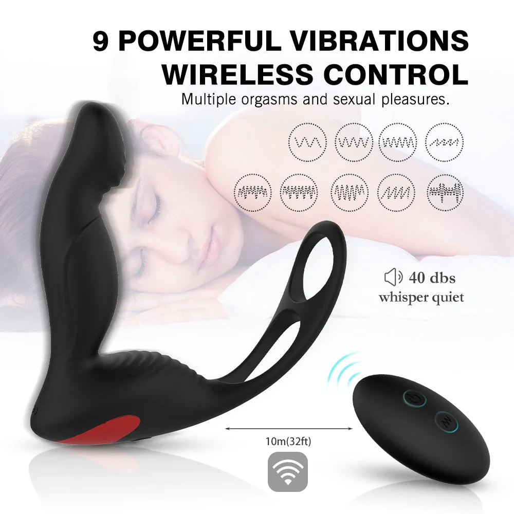 3 in 1 Remote Controlled Vibrating Prostate Massager - Image 5