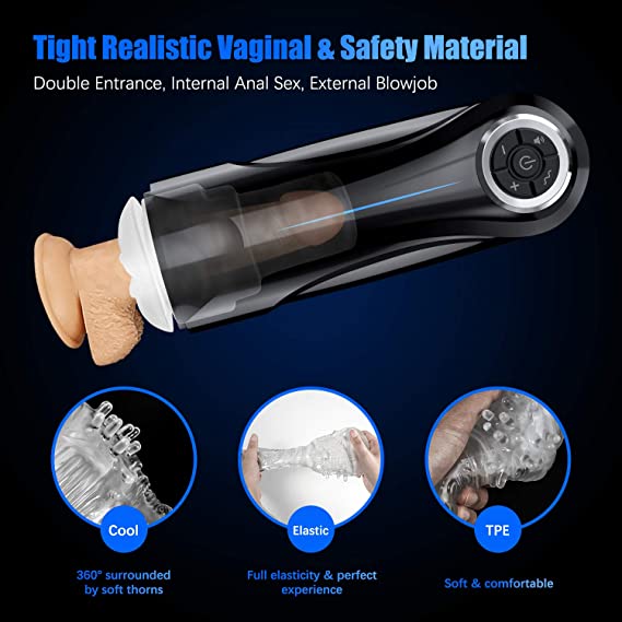 3D Realistic Vagina Pussy Stroker Masturbation Cup - Image 4