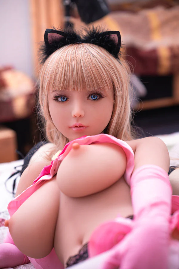 4ft11 / 150cm Tan Skin Big Breast STPE Cosplay Catgirl Sex Doll - Akira - Image 39