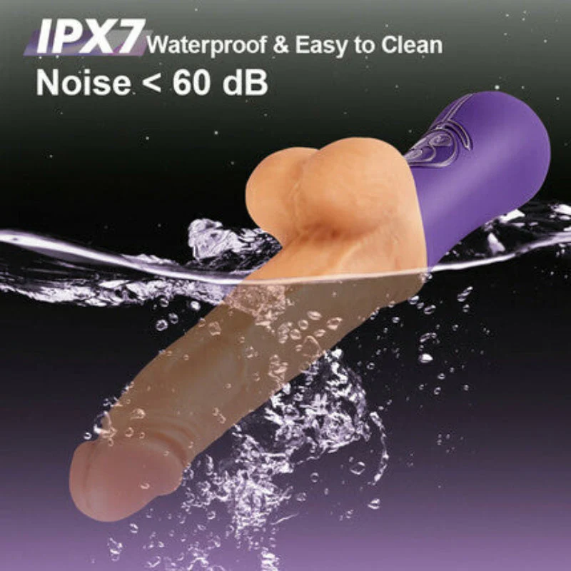 Allovers - 4-in-1 Versatile Thrusting Vibrating Heating Swing Thrusting Dildo - Image 4