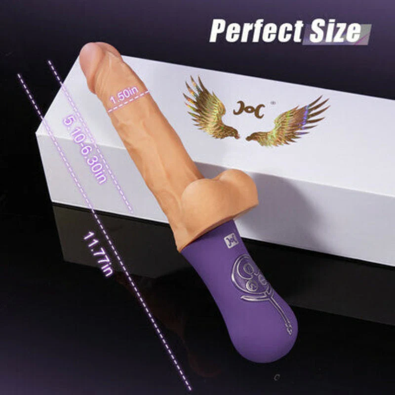 Allovers - 4-in-1 Versatile Thrusting Vibrating Heating Swing Thrusting Dildo - Image 6
