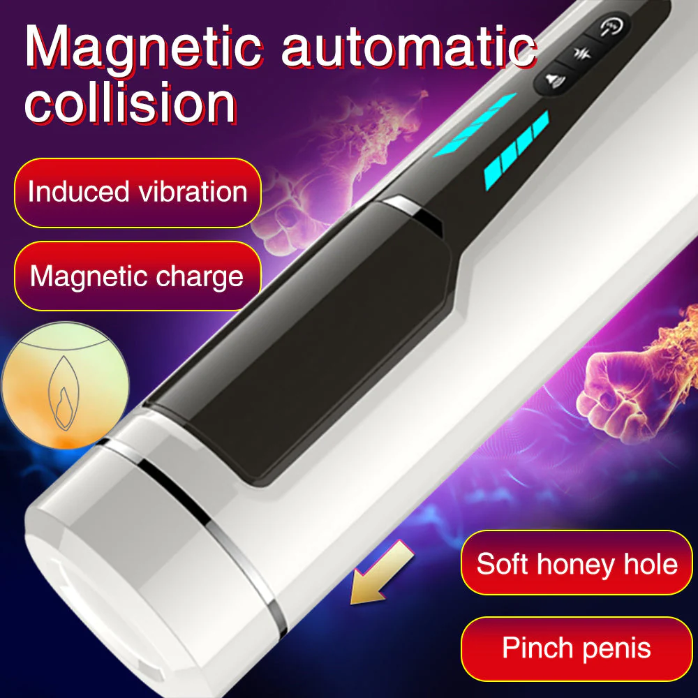 7 frequencies Automatic Piston Telescopic Rotation Male Masturbator - Image 10