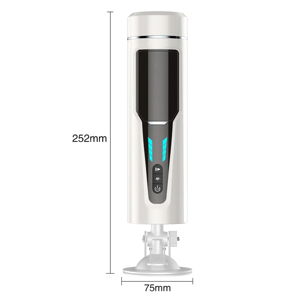 7 frequencies Automatic Piston Telescopic Rotation Male Masturbator - Image 9