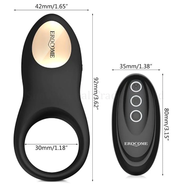 8 Vibration Modes Wireless Remote Control Penis Ring - Image 10