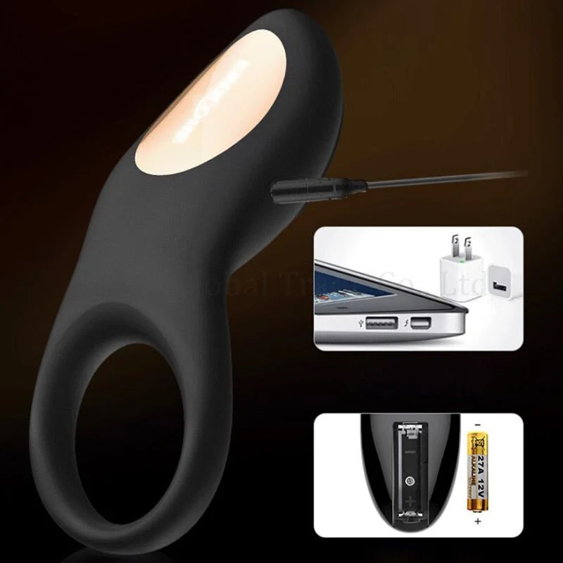 8 Vibration Modes Wireless Remote Control Penis Ring - Image 8