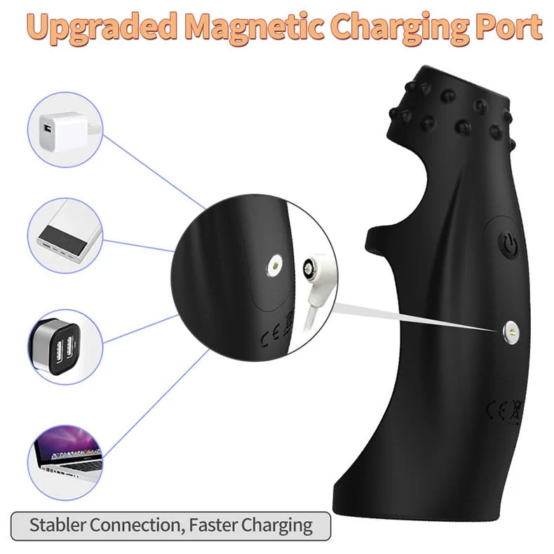 Acmejoy - 10 Vibrating Cock Ring with G-spot Stimulation and Remote Control - Image 7