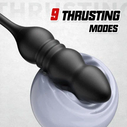 Acmejoy - 9 Thrusting & Vibrating Wearable Prostate Massager with Cock ring - Image 3