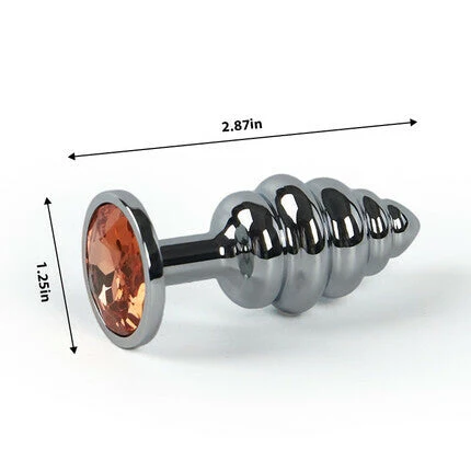 AcmeJoy Luxury Threads Diamond Base Butt Plug - Image 5