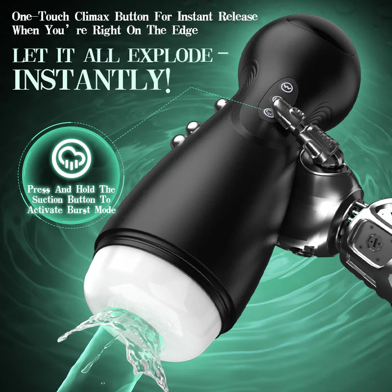 SolaceX - Intense Suction & Vibration Pleasure Male Stroker Masturbator - Image 5