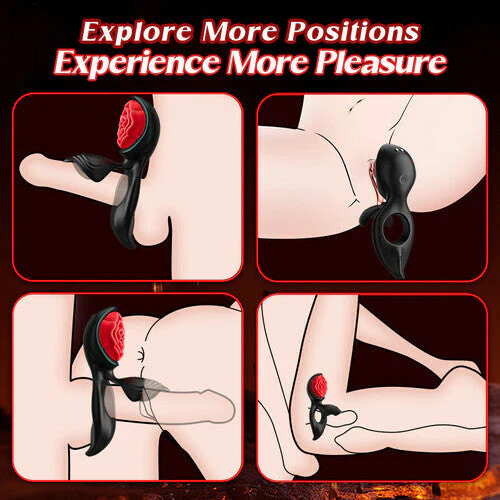 Acmejoy - Wizard APP Control 7 Vibrating Cock Ring - Image 6