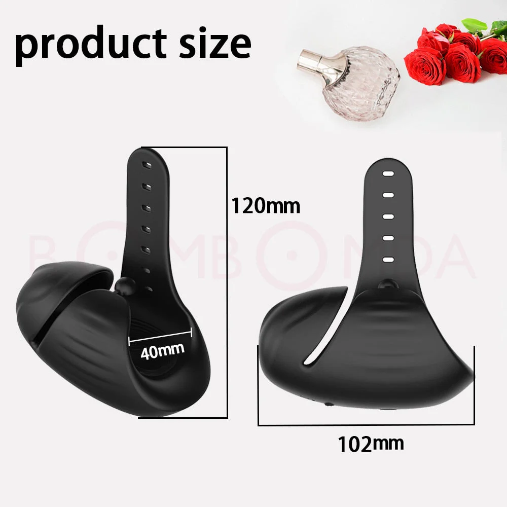 Adjustable Glans Vibrator Penis Massager - Image 7