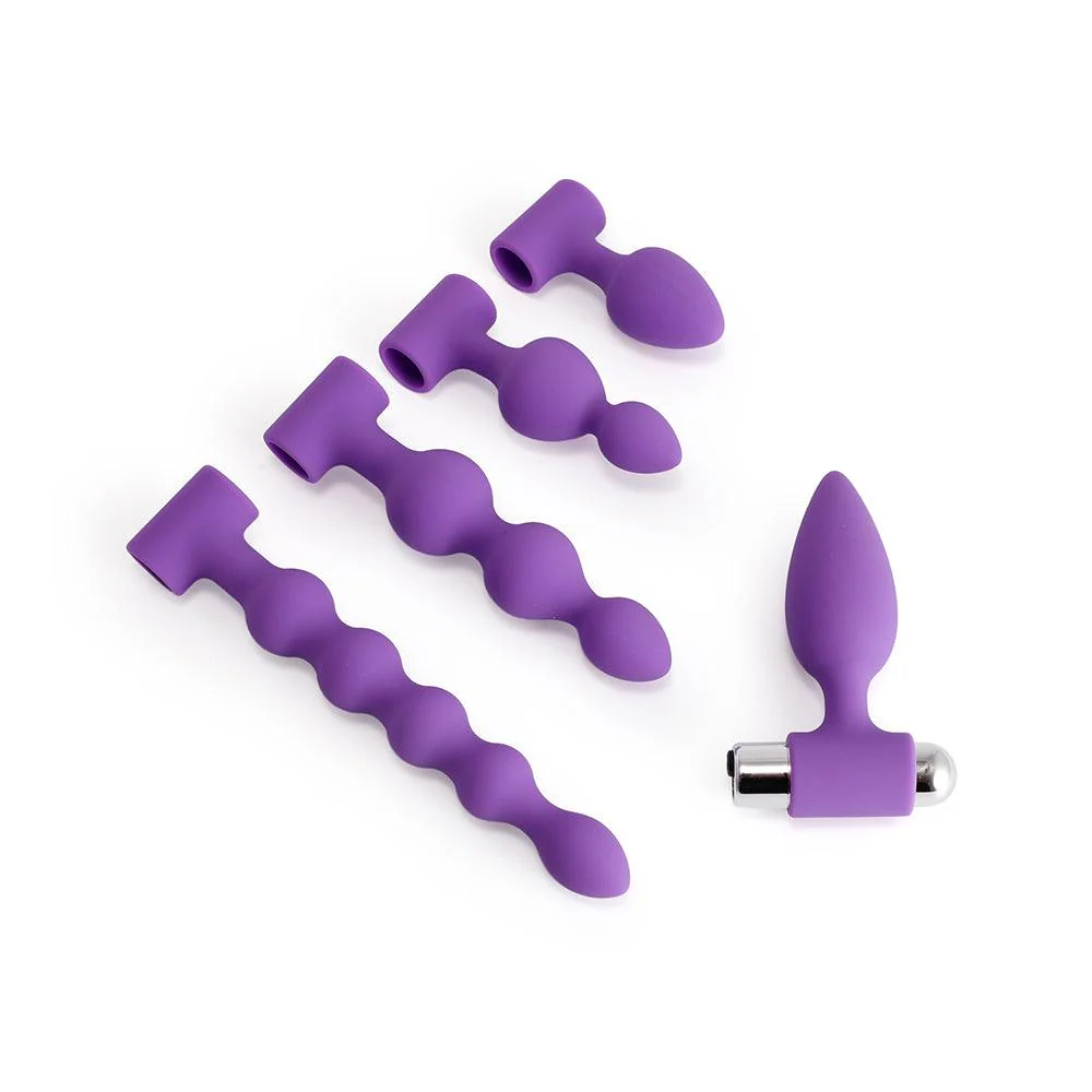 Anal Beads Set with Bullet - Image 3