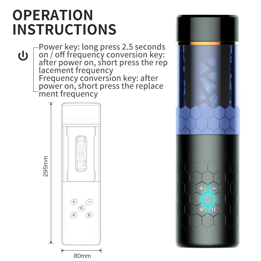 Automatic 3D Realistic Vagina Male Masturbation Cup - Image 5