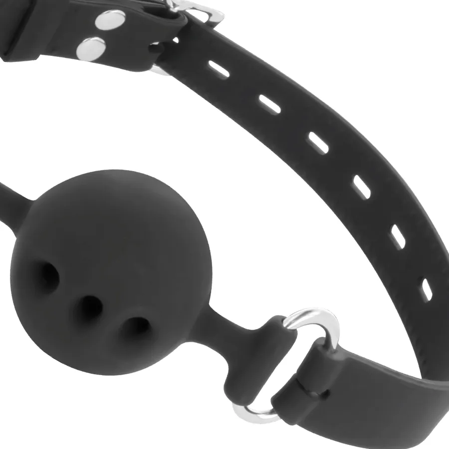 Bâillon Bdsm En Silicone Ajustable - Image 4