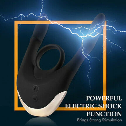Acmejoy Electric Shock Vibrating Cock Ring - Image 5