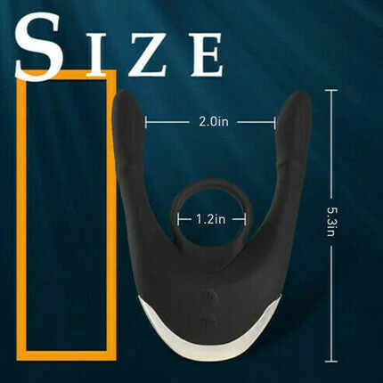Acmejoy Electric Shock Vibrating Cock Ring - Image 6