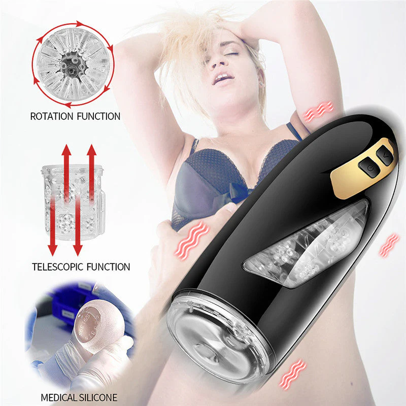 Big Size Automatic Vagina  Masturbator Cup - Image 3