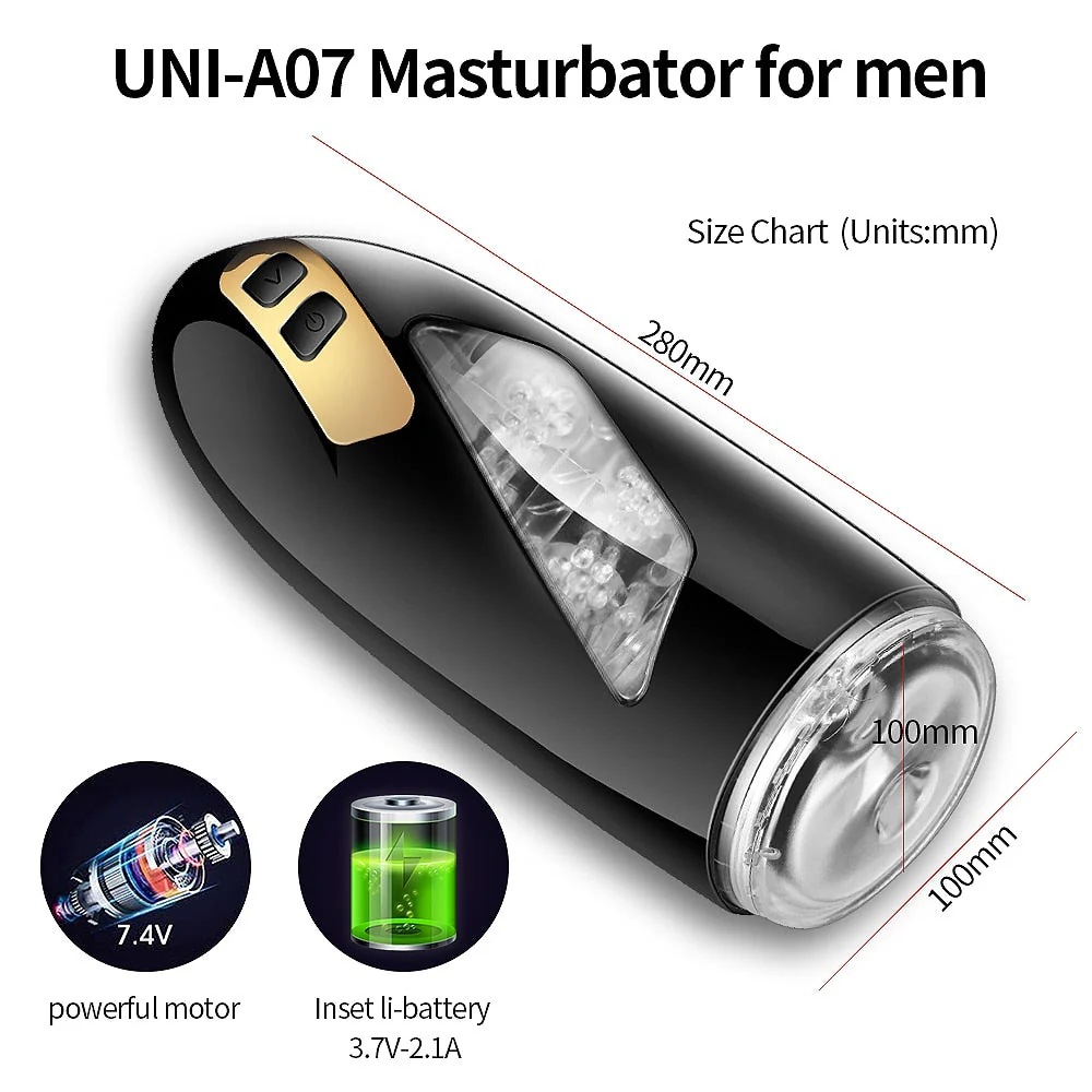 Big Size Automatic Vagina  Masturbator Cup - Image 6