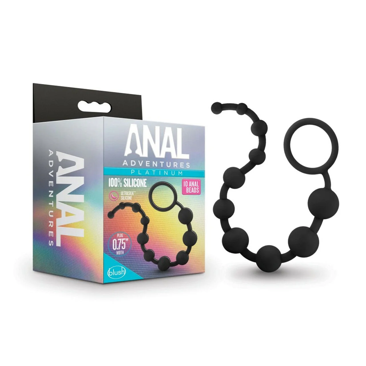 Silicone 10 Anal Beads - Image 2