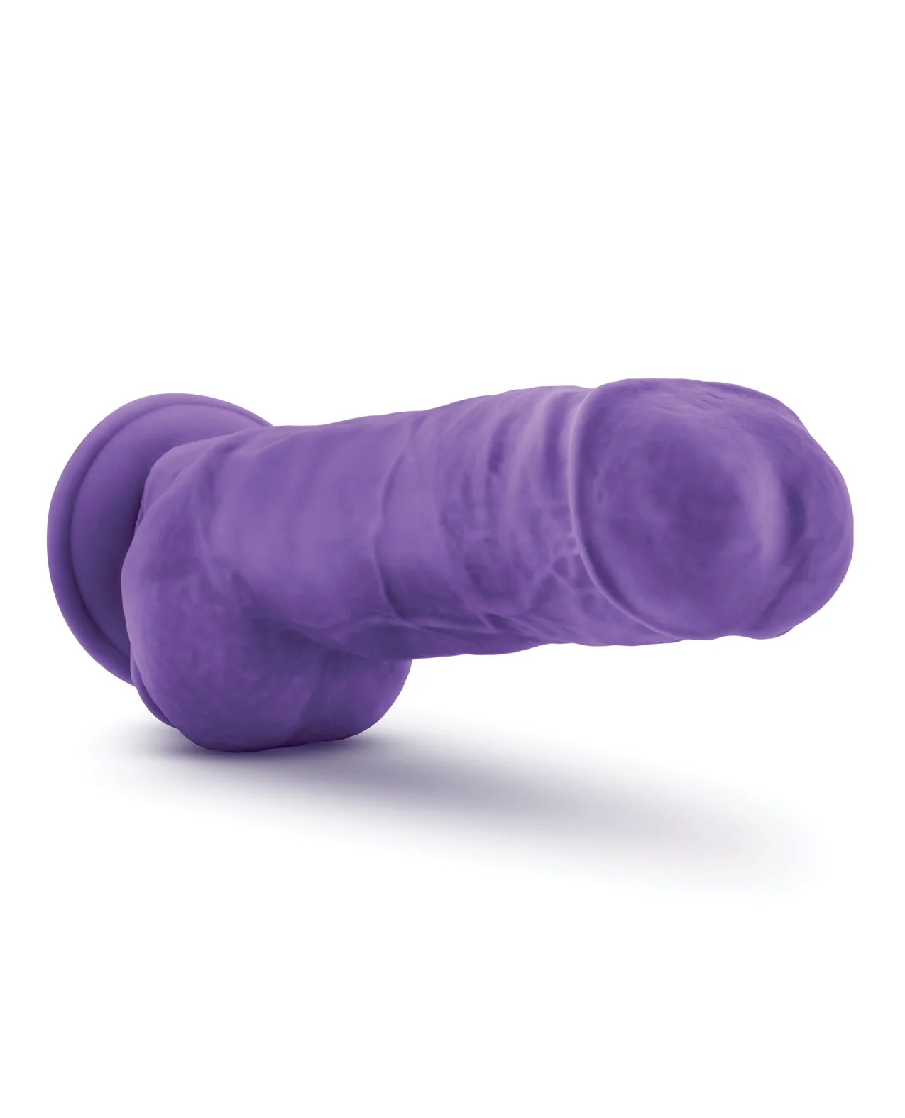 Blush Au Naturel Bold Big Boy 10" Dildo - Purple - Image 3