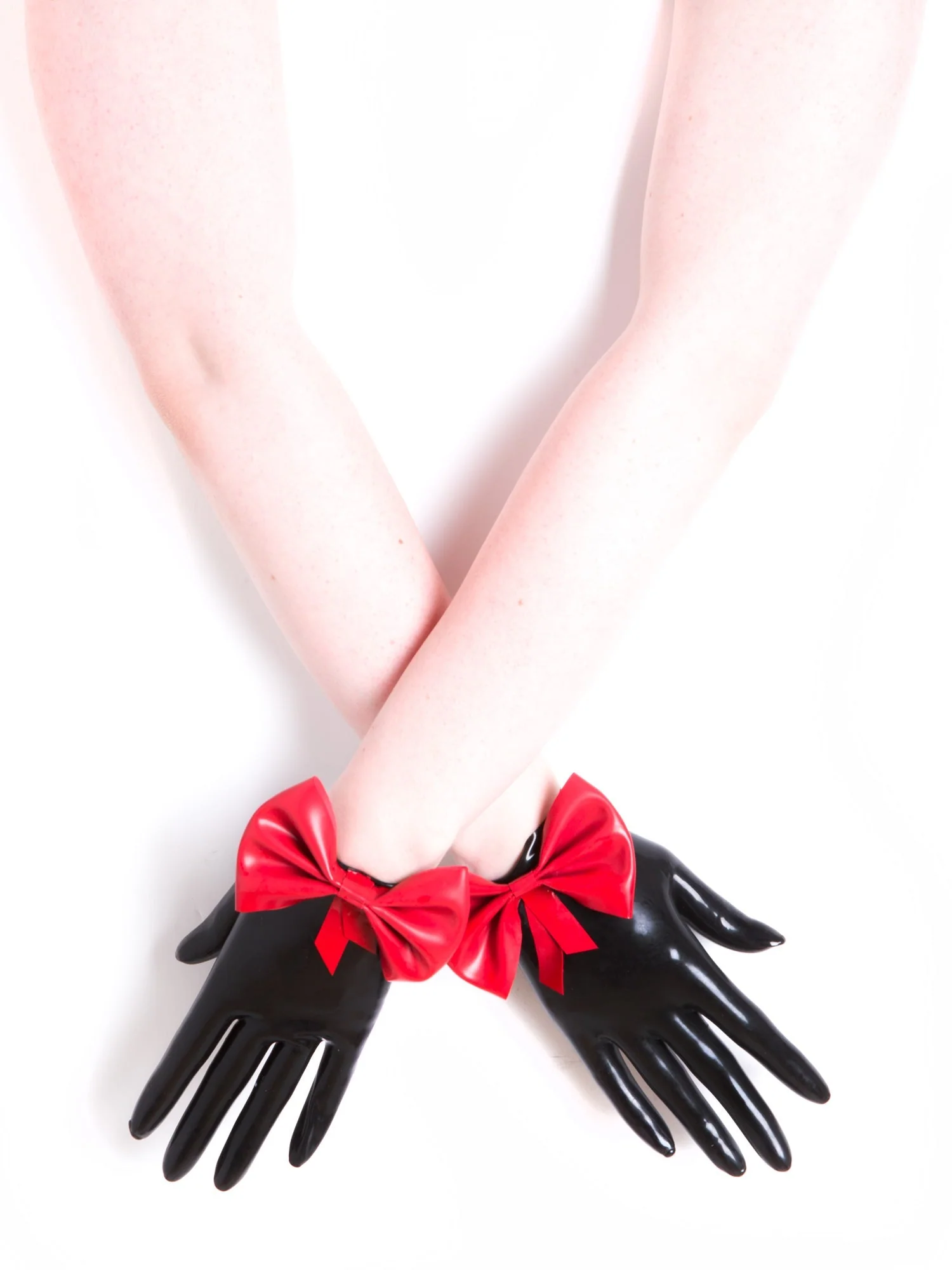 Bow Freya Gloves in B/P - Image 4