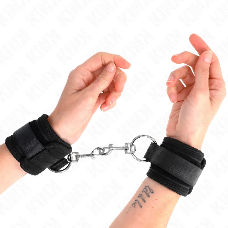 Bracelets Bdsm Confort Cuir Végétalien - Image 2